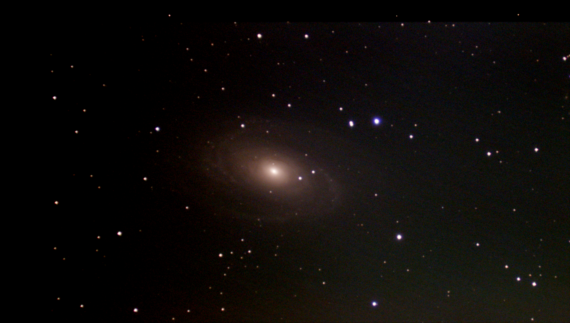 天体観測 おおぐま座の渦巻銀河m81を撮影しました 空の散歩 天体情報ブログ