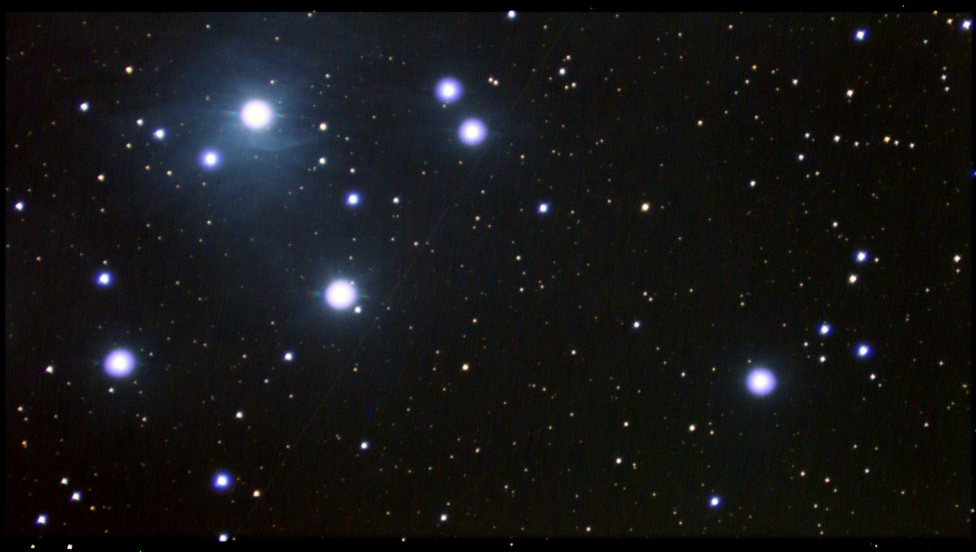 【天体観測】おうし座の散開星団M45「プレヤデス星団」を撮影 | 空の散歩~天体情報ブログ