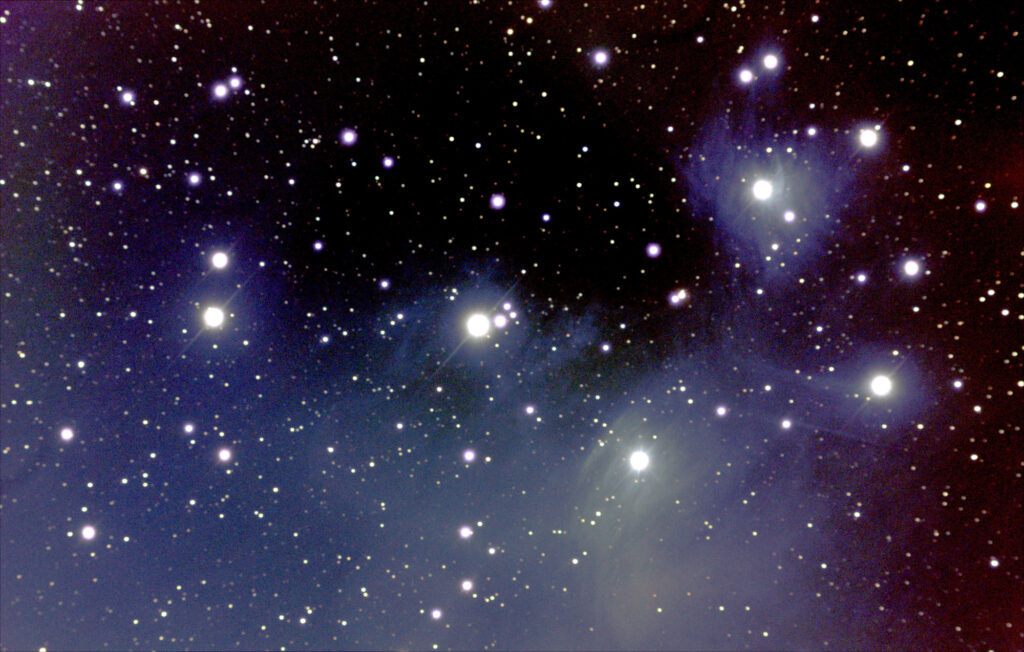 【天体観測】露光30秒でプレアデス星団を撮影してみた | 空の散歩~天体情報ブログ